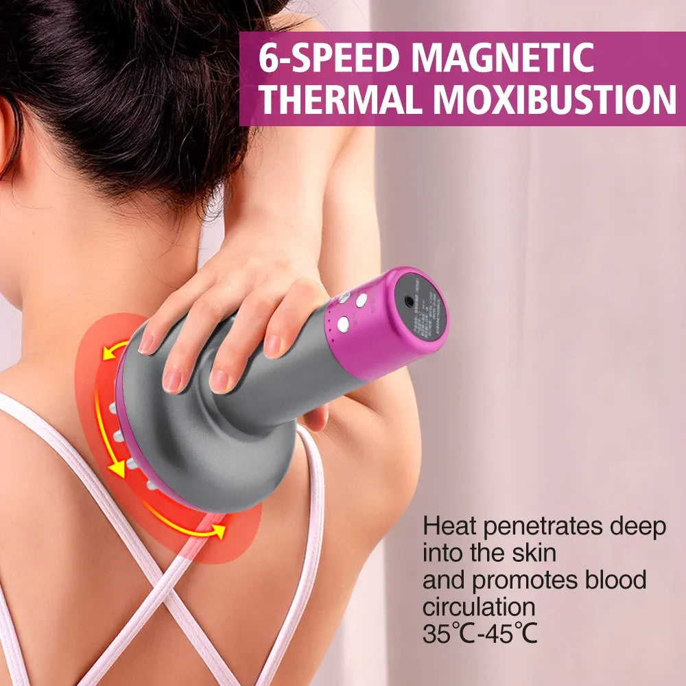 Veluna™ Sculpting EMS Guasha | Heat & Vibration Massager
